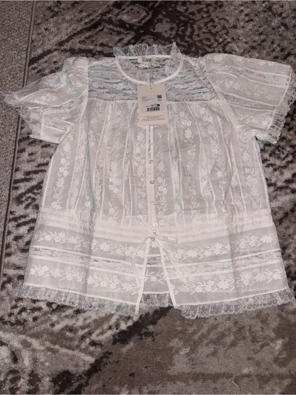 Sezane Shenali blouse